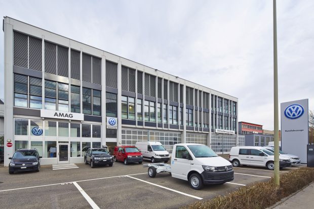 Au centre VW Véhicules Utilitaires Schlieren, des solutions complètes confortables sont proposées sous un même toit.